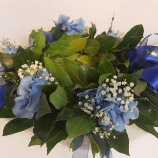 Coroncina in blu