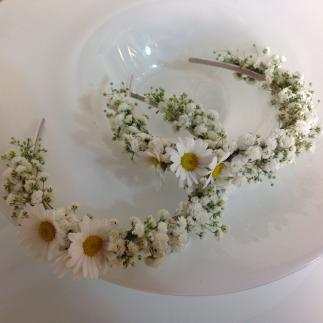 Delicate coroncine per capelli 