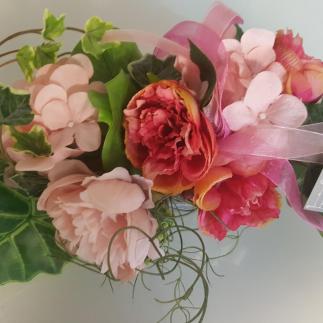 Composizione piccola rosa