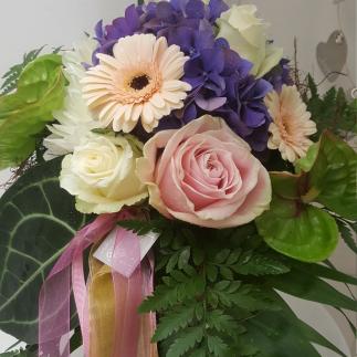 Bouquet romantico rosa