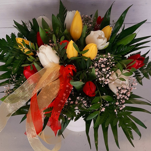 Bouquet di tulipani assortiti